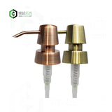 Gold Soap Dispenser Pump, Dispenser Bottle Pump Soap, Stainless Steel Liquido Soap Pump Gold CB-12