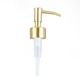 Factory Stainless Steel Black ORB Gold Liquid Soap Pump Dispenser For 28mm Glass Bottle CB-18