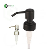 Soap Pump Metal Lotion Dispenser Black Replacement Pump for Dimension 26.3-27.3mm Bottles CB-01S