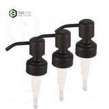 Soap Pump Metal Lotion Dispenser Black Replacement Pump for Dimension 26.3-27.3mm Bottles CB-01S