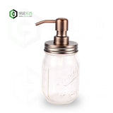 Coffee Color Stainless Steel Liquid Soap Dispenser Lotion Pump for Replacement CB-03K