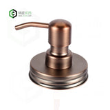 Coffee Color Stainless Steel Liquid Soap Dispenser Lotion Pump for Replacement CB-03K