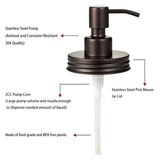 Matte Black Finish Stainless Steel Soap Dispenser Pump CB-04S