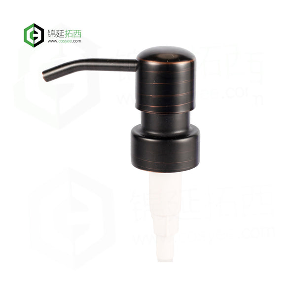 Oil rubbed bronze stainless steel replacement soap dispenser pump