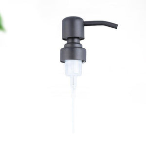 Black Painted 28mm Metal Shampoo Pump Stainless Steel Foaming Dispenser Pump FP-10S