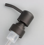 Black Painted 28mm Metal Shampoo Pump Stainless Steel Foaming Dispenser Pump FP-10S