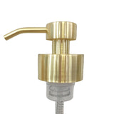 Gold Finish Stainless Steel Foam Dispenser Pump 45/410 FP-45H