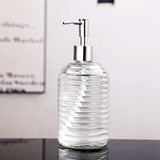 High Quality Fancy Glass Bottle Soap Dispenser with or without Pump